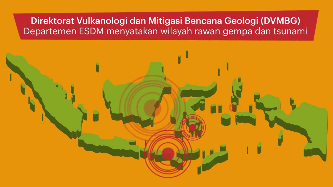 [Motion Grafis] Wilayah Rawan Gempa di Indonesia