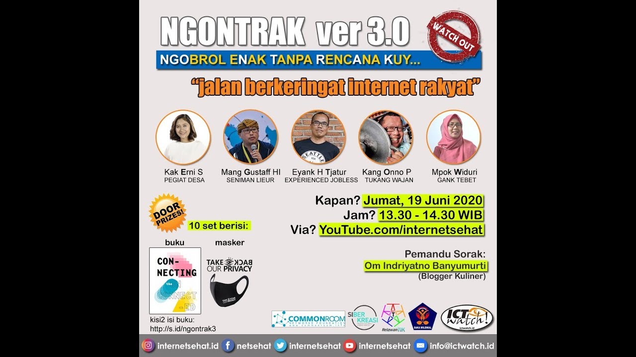 NGONTRAK: Jalan Berkeringat Internet Rakyat