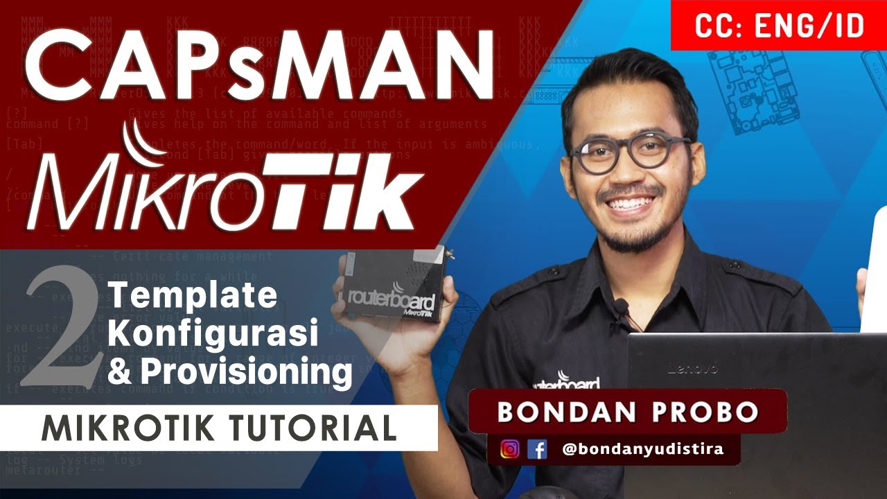 Template Config & Provisioning - CAPsMAN Mikrotik #2 [ENG SUB]