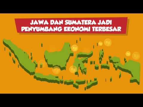 [Motion Grafis] Jawa dan Sumatera Jadi Penyumbang Ekonomi Terbesar