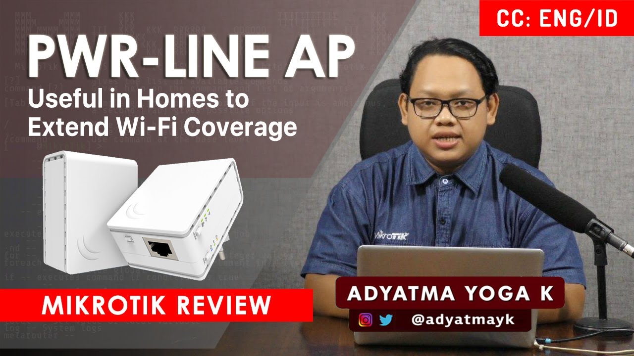 PWR-LINE-AP PL7411-2nD MIKROTIK - REVIEW DAN SETUP [ENG SUB]