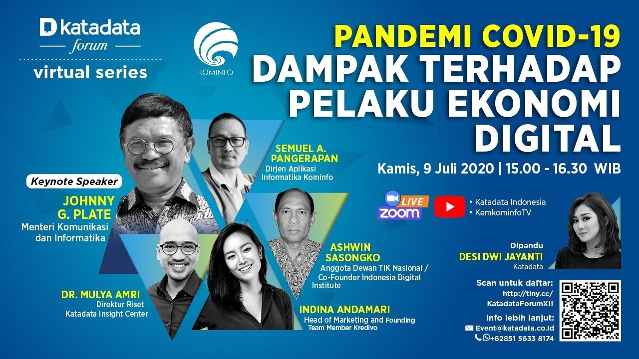 Webinar: Dampak Pandemi COVID-19 Terhadap Pelaku Ekonomi Digital