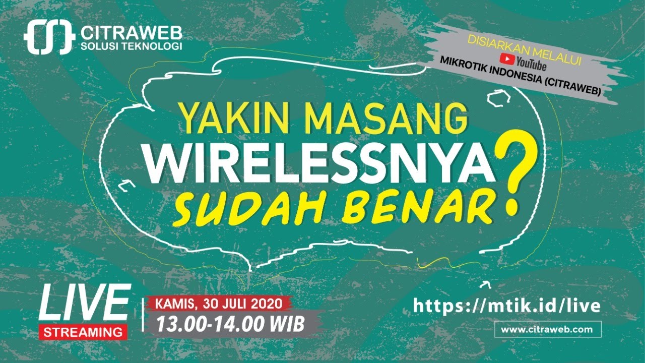 Yakin sudah masang Wireless dengan Benar?