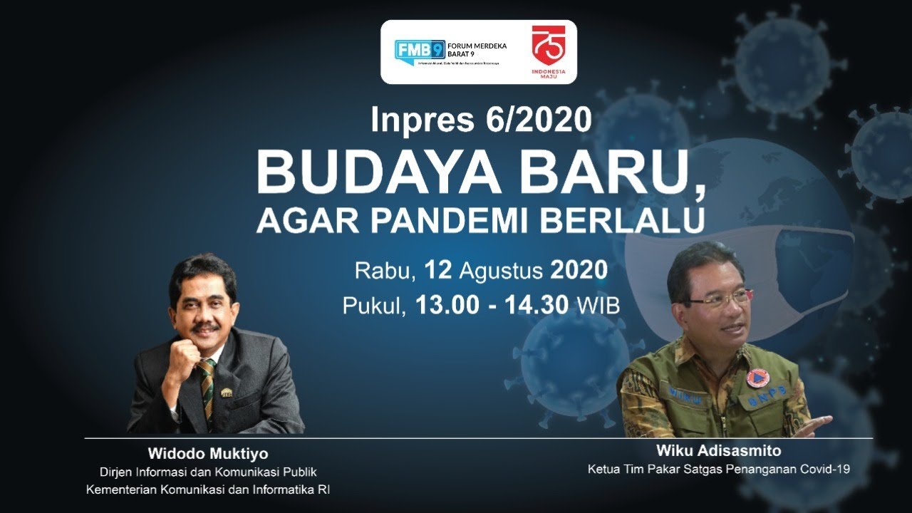 [LIVE] - FMB9 - Budaya Baru, Agar Pandemi Berlalu