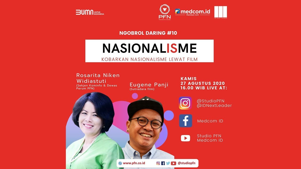 [LIVE] Kobarkan Nasionalisme Lewat Film - Eugene Panji & Rosarita Niken