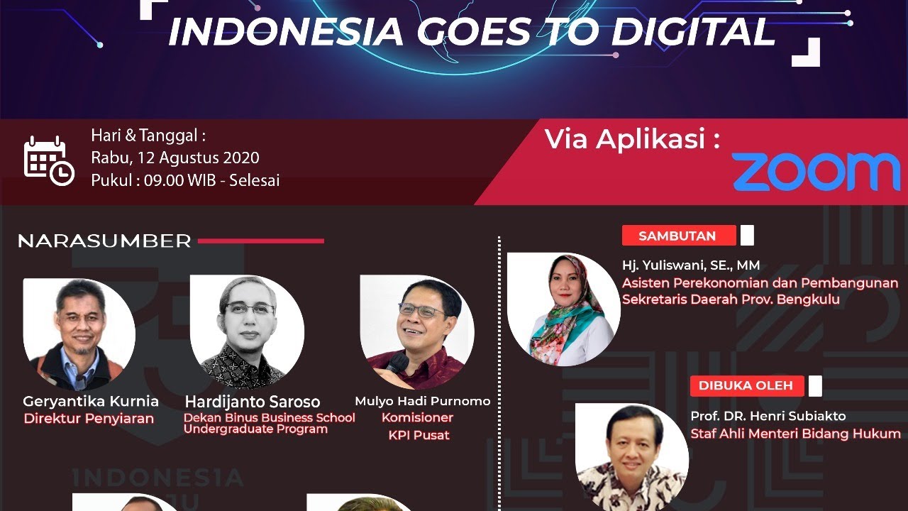 [LIVE] Seminar Daring Sosialisasi TV Digital - Indonesia Goes To Digital