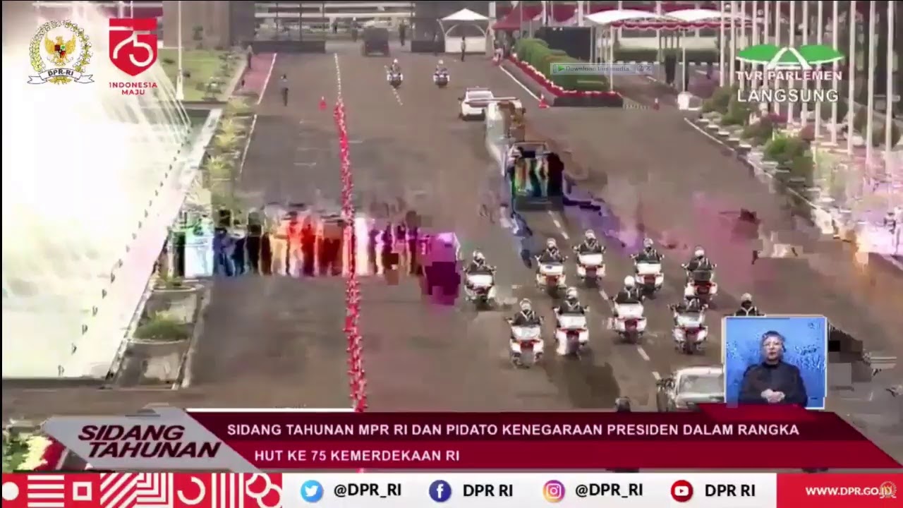 LIVE Sidang tahunan MPR RI dan Pidato Kenegaraan Presiden Dalam Rangka HUT RI ke 75 Kemerdekaan RI