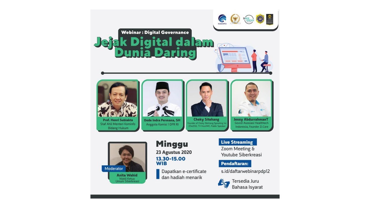 Seminar Daring : Jejak Digital dalam Dunia Daring