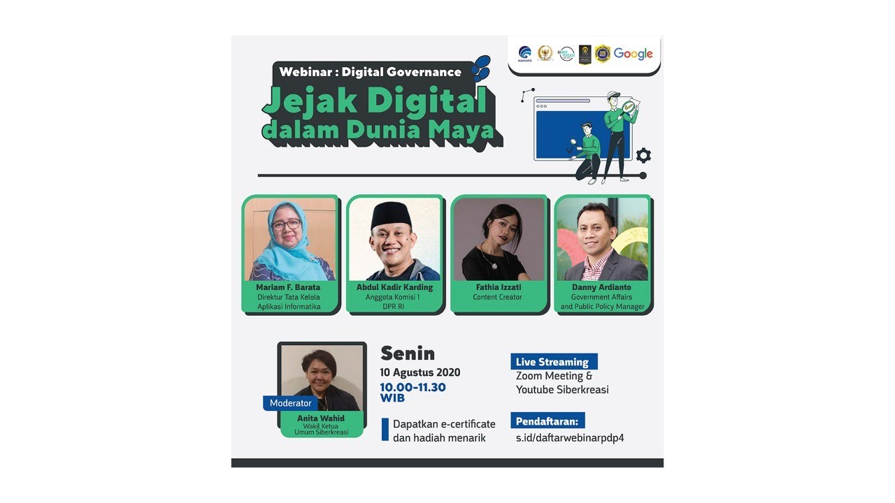 Seminar Daring PDP : Jejak Digital Dalam Dunia Maya