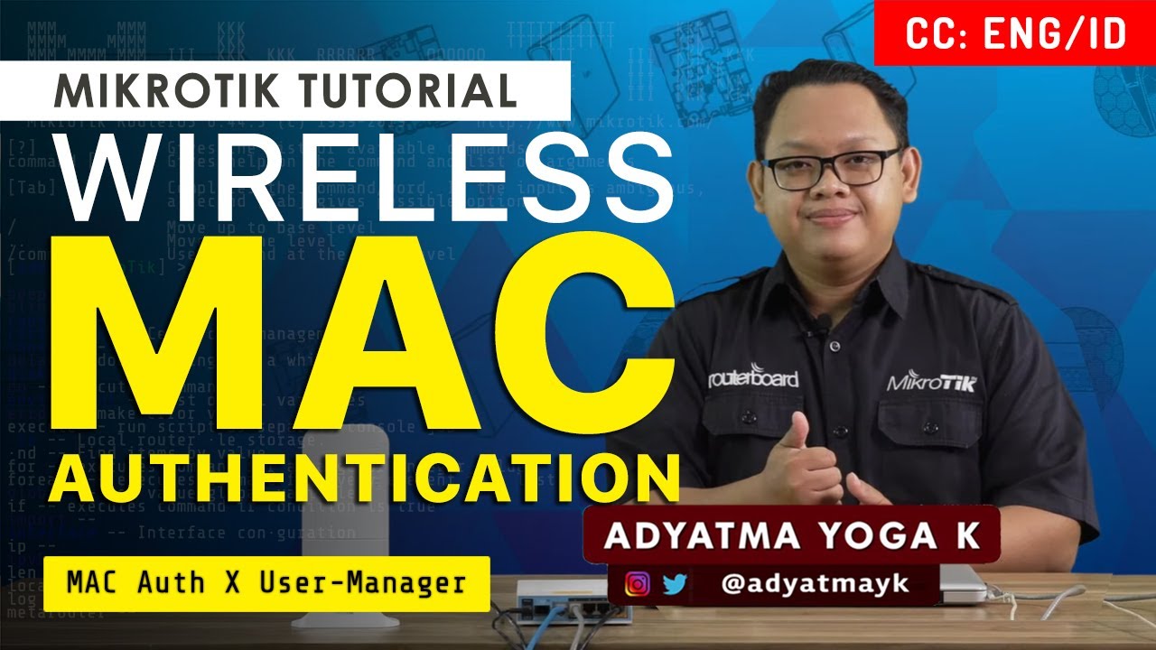 Wireless MAC Authentication dengan User Manager - MIKROTIK TUTORIAL