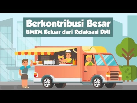 [Motion Grafis] Berkontribusi Besar, UMKM Keluar dari Relaksasi DNI