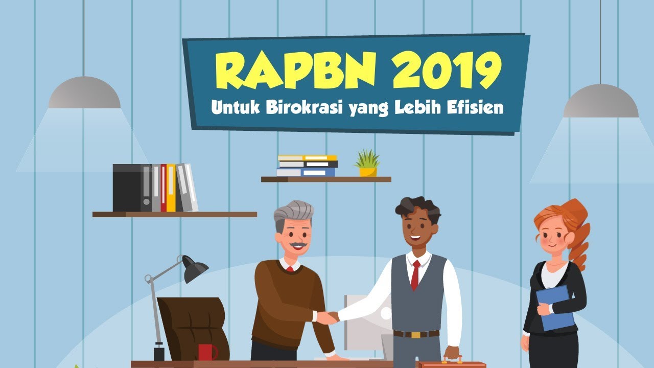 [Motion Grafis] RAPBN 2019: Untuk Birokrasi yang Lebih Efisien