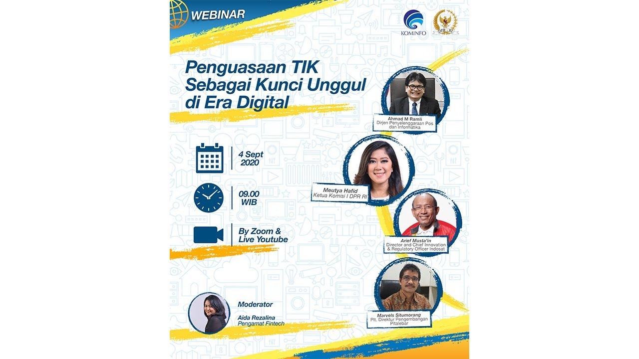 [WEBINAR] Penguasaan TIK Sebagai Kunci Unggul di Era Digital