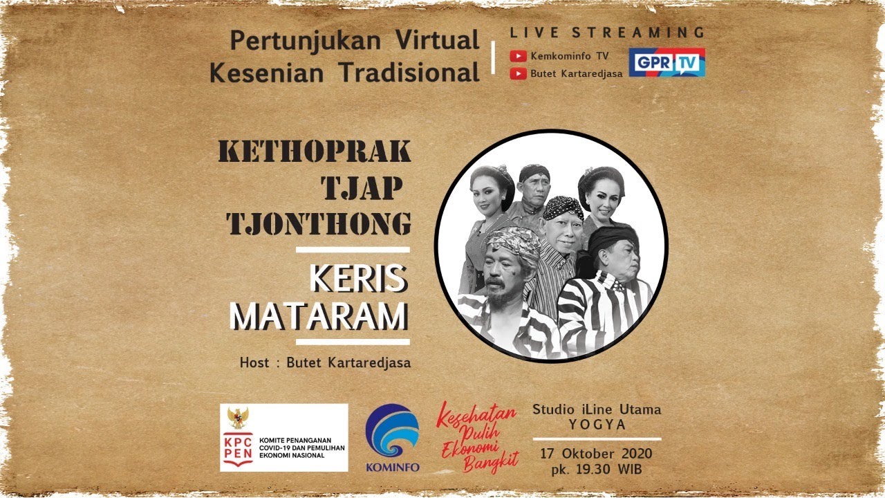 [LIVE] KETHOPRAK TJAP TJONTHONG - KERIS MATARAM