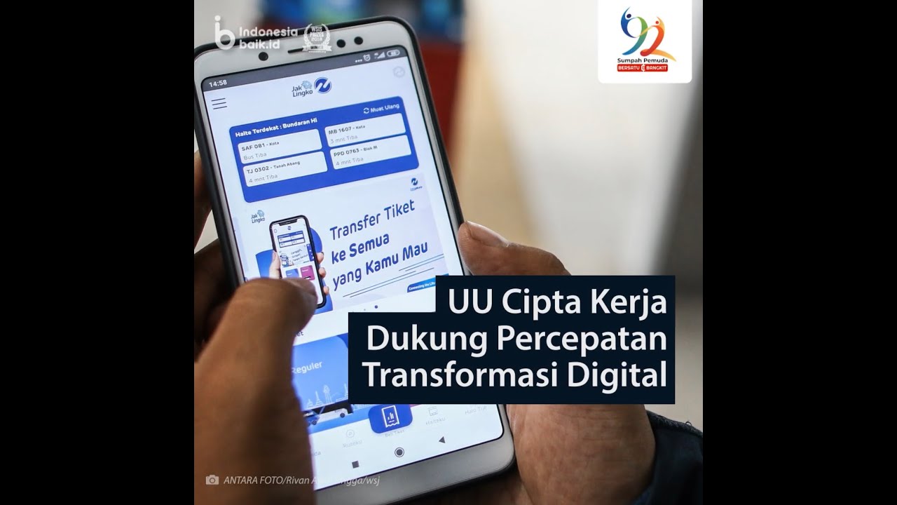 UU Cipta Kerja Dukung Percepatan Transformasi Digital