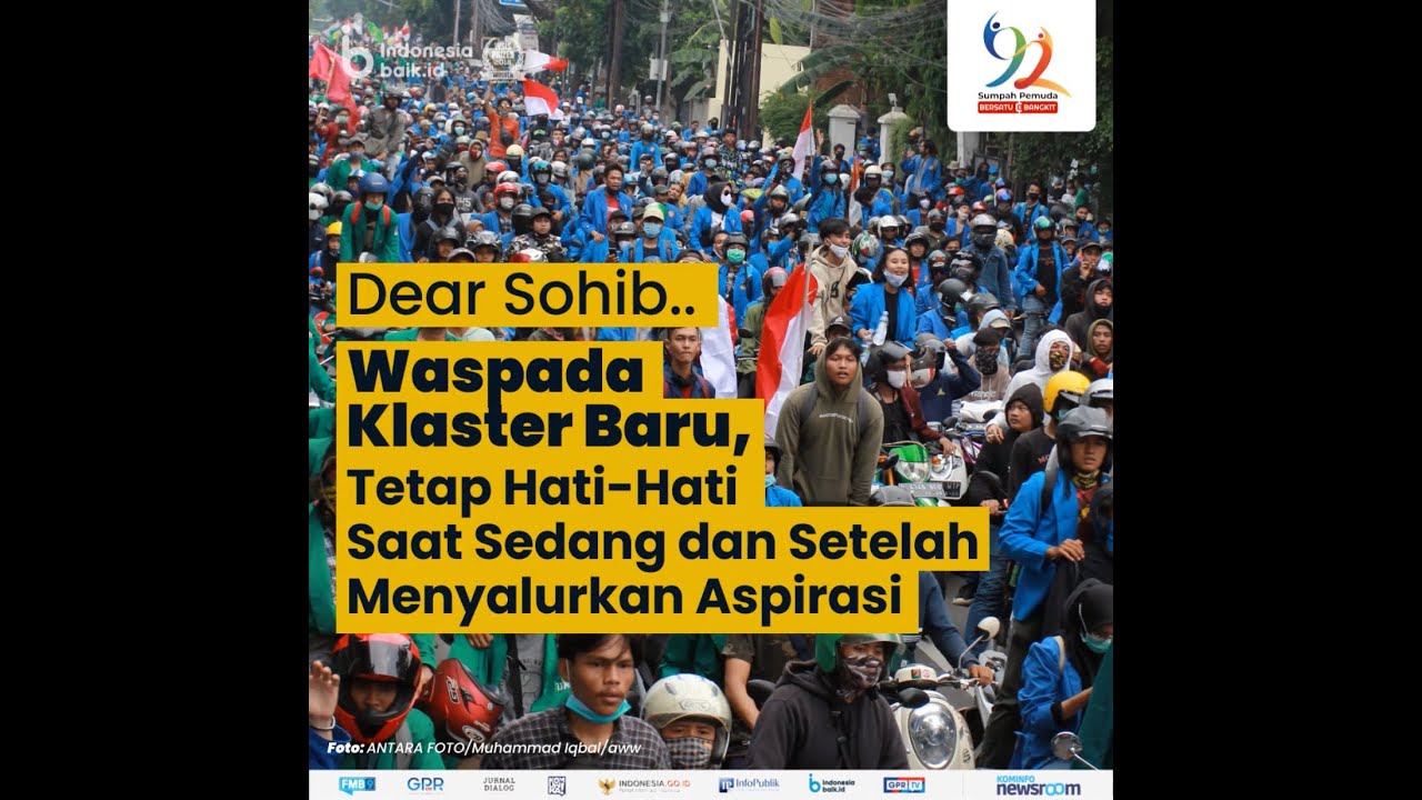 Waspada Klaster Baru Saat Sedang dan Setelah Menyampaikan Aspirasi!