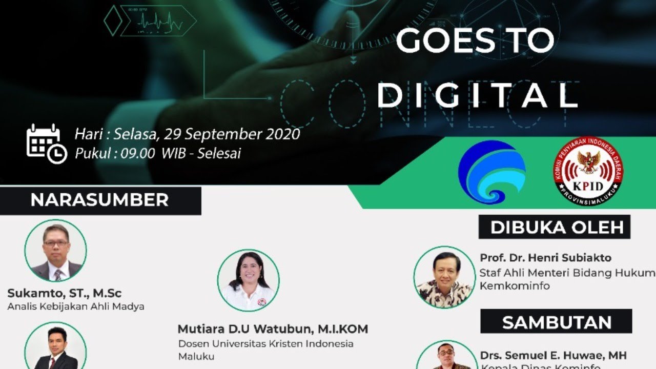 Webinar Sosialisasi TV Digital: Indonesia Goes to Digital