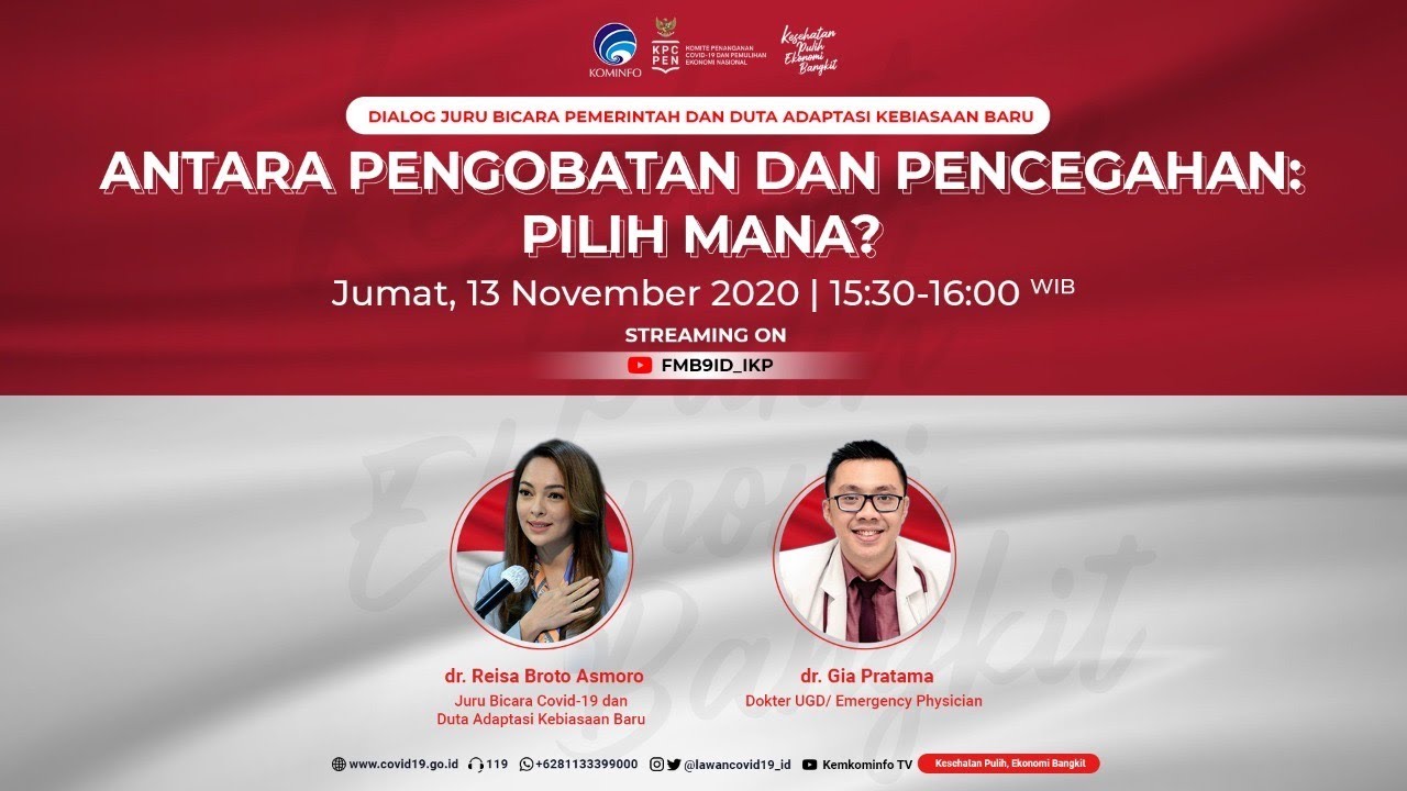 [DIALOG] ANTARA PENCEGAHAN DAN PENGOBATAN : PILIH MANA?