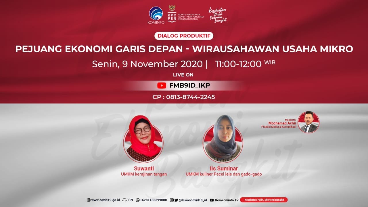 [DIALOG] PEJUANG EKONOMI GARIS DEPAN - WIRAUSAHAWAN USAHA MIKRO