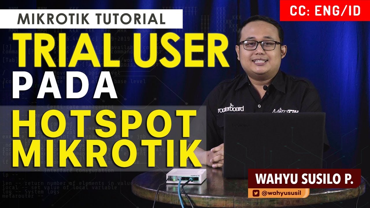 Hotspot Trial & Custom hotspot Login Page - MIKROTIK TUTORIAL [ENG SUB]