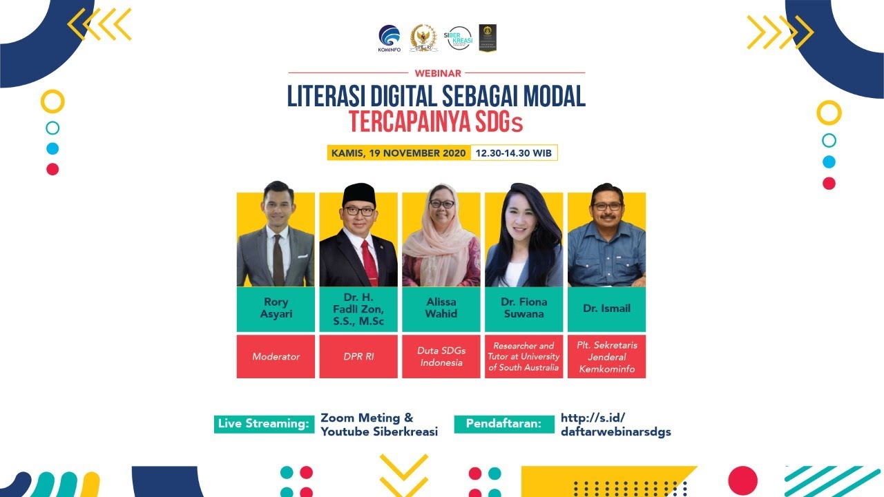 Literasi Digital sebagai modal tujuan pembangunan berkelanjutan atau Sustainable Development Goals