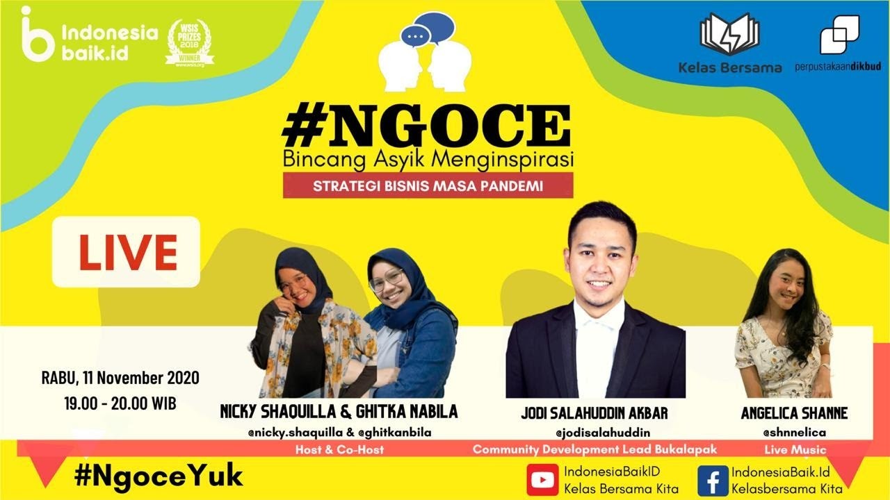 #NGOCE episode 13 : Strategi Bisnis Masa Pandemi