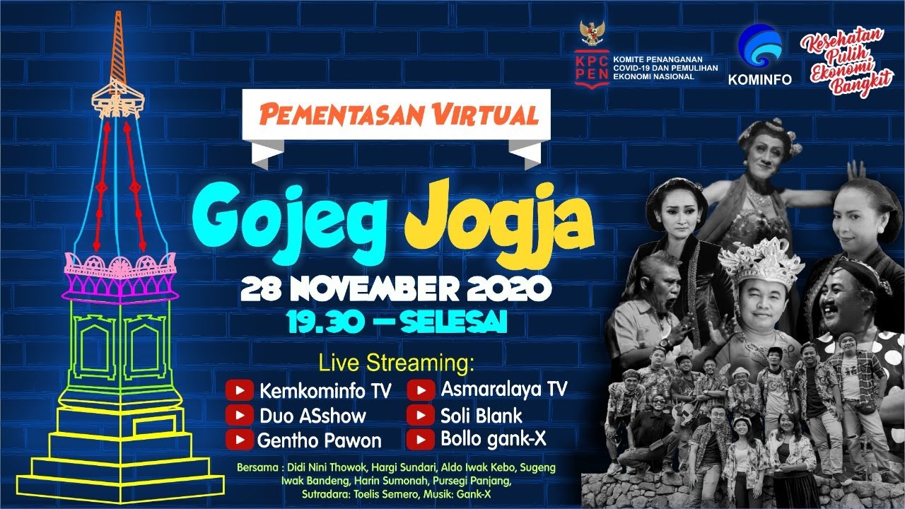 Pementasan Virtual - Gojeg Jogja