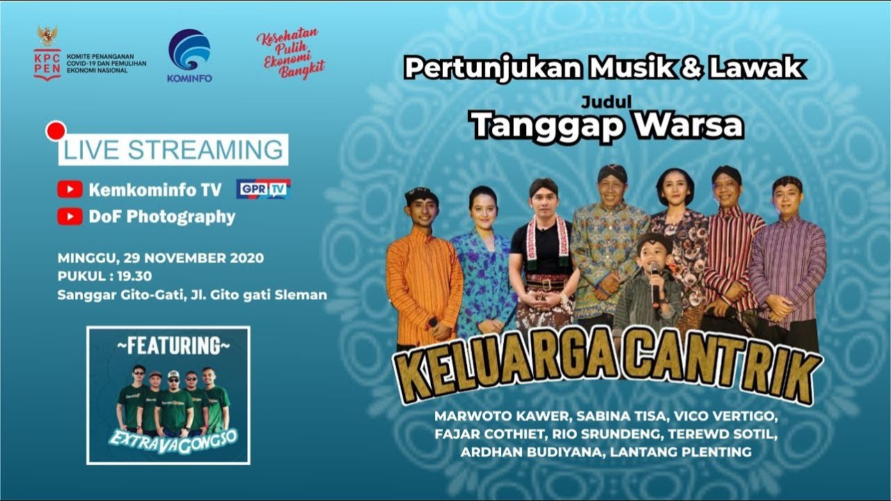 Pertunjukan Musik & Lawak - Tanggap Warsa