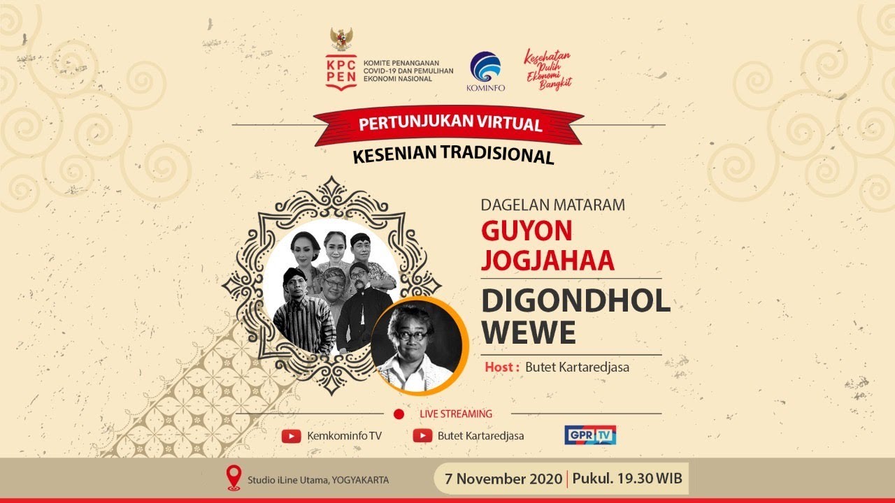 [Pertunjukan Virtual] GUYON JOGJAHAA - DIGONDHOL WEWE