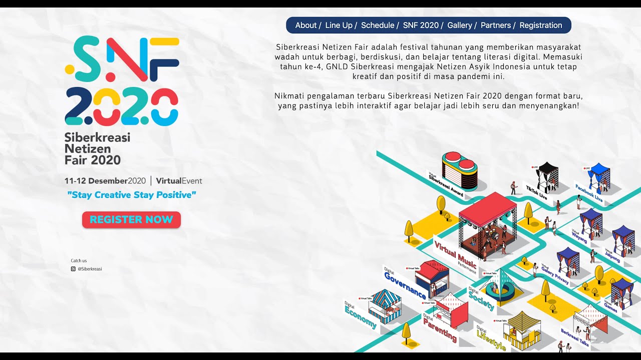 SIBERKREASI NETIZEN FAIR 2020 | 11-12 Desember 2020