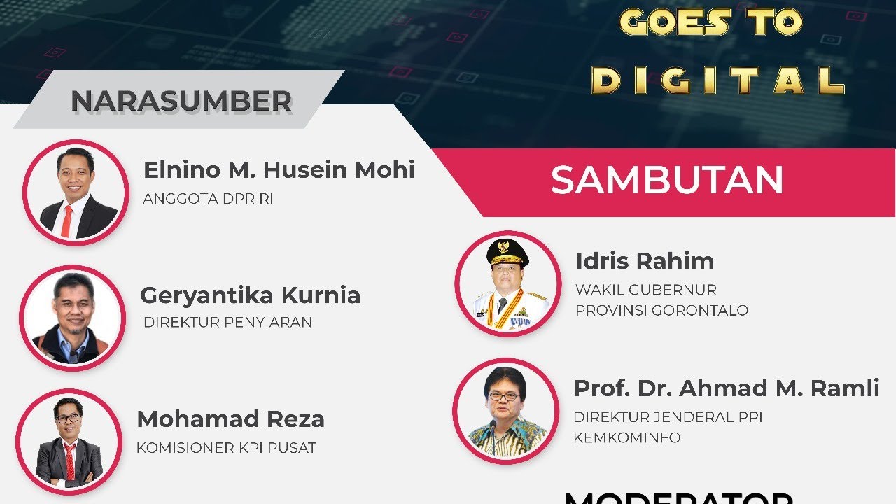 Webinar Sosialisasi TV Digital - Indonesia Goes to Digital