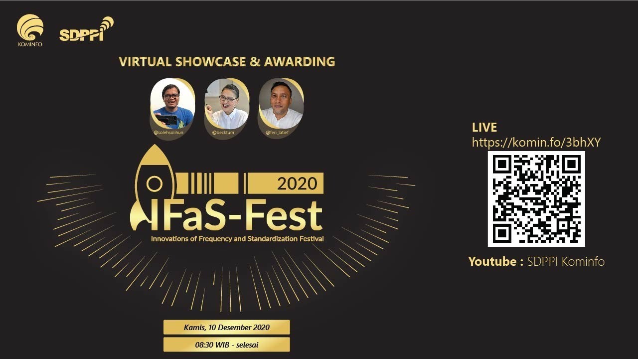 Awarding & Virtual Showcase IFaS-Fest 2020