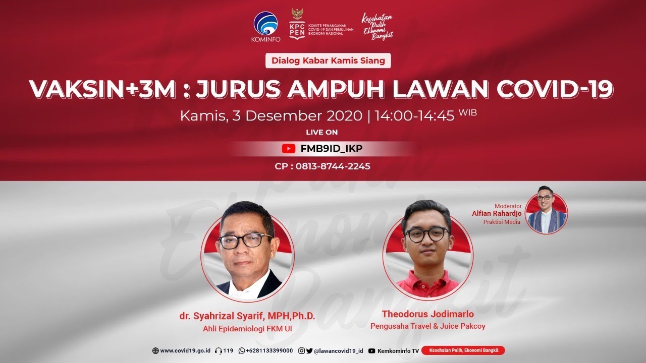 [DIALOG] VAKSIN+3M : JURUS AMPUH LAWAN COVID-19