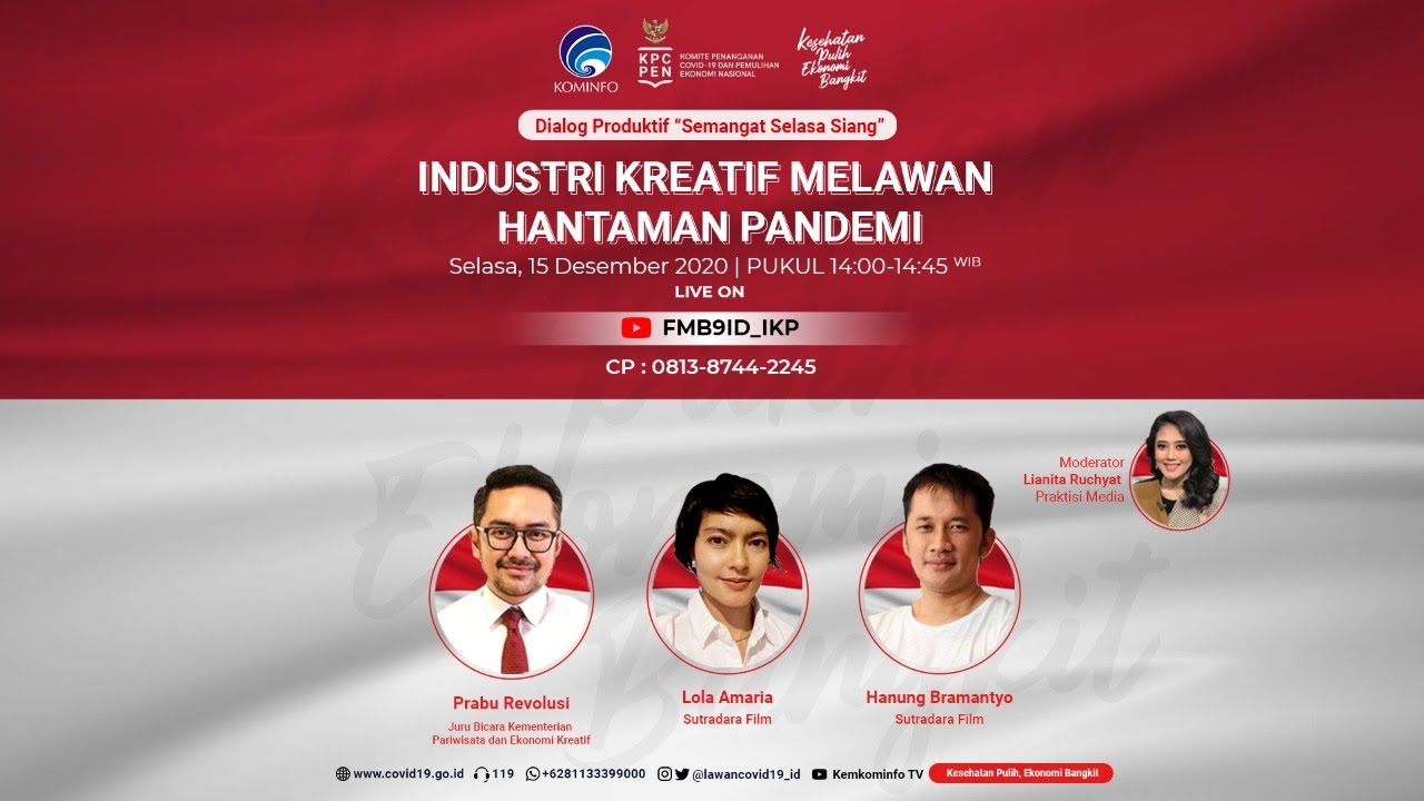 [Diskusi] Industri Kreatif Melawan Hantaman Pandemi