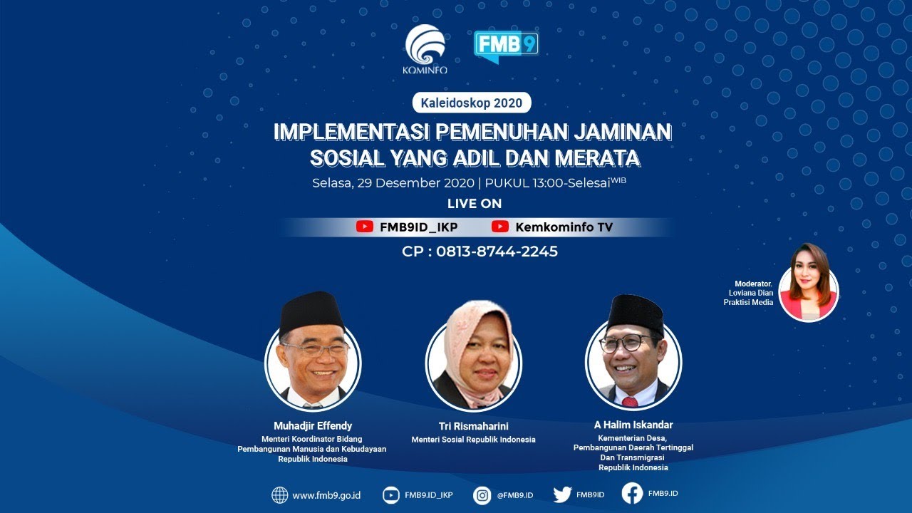 Kaleidoskop 2020 - Implementasi Pemenuhan Jaminan Sosial Yang Adil & Merata