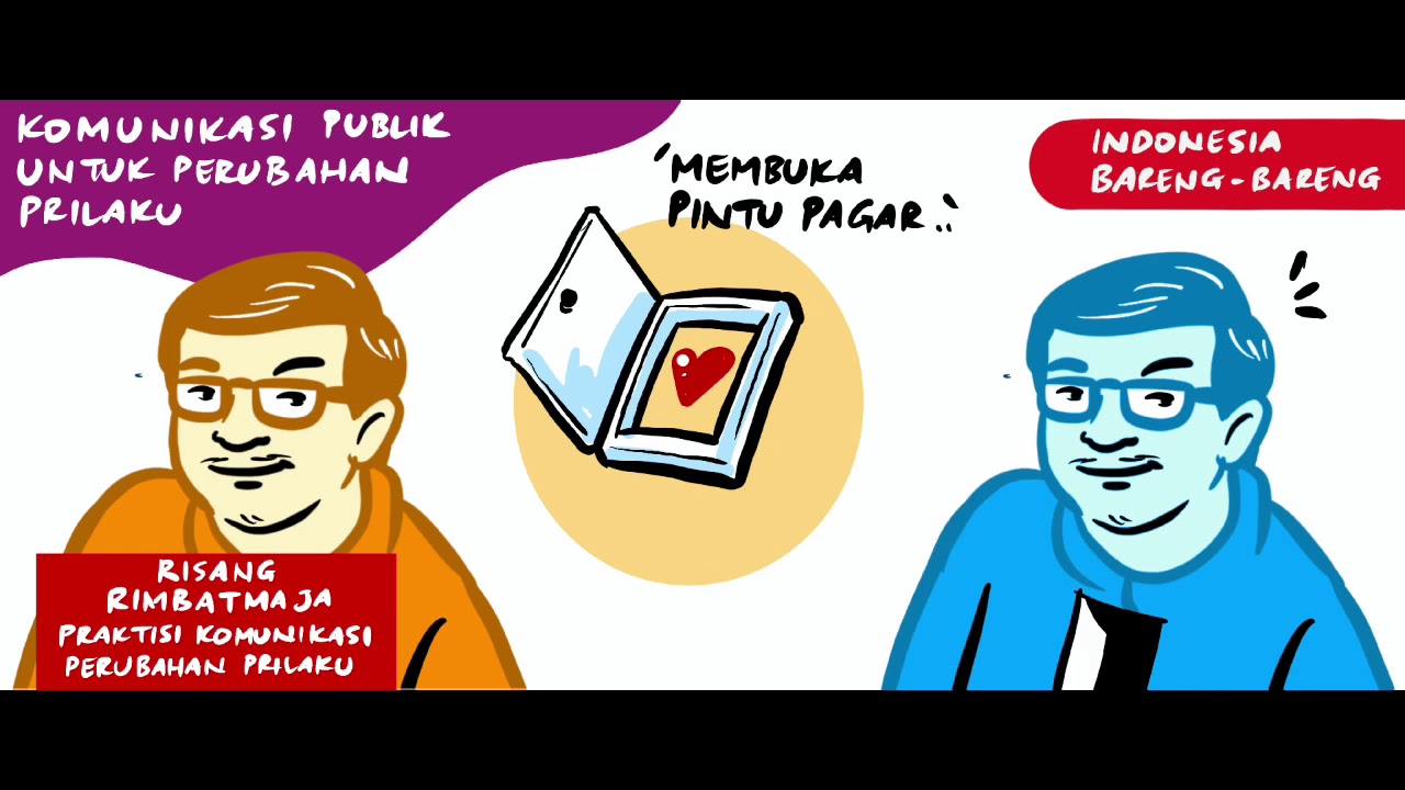 Komunikasi Perubahan Perilaku - Risang Rimbatmaja (Graphic Recording)