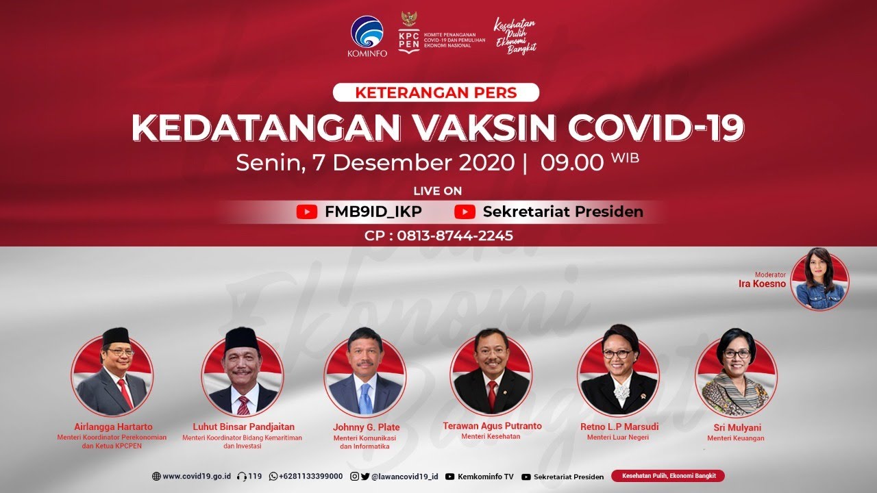 [Konpers Online] Kedatangan Vaksin Covid-19