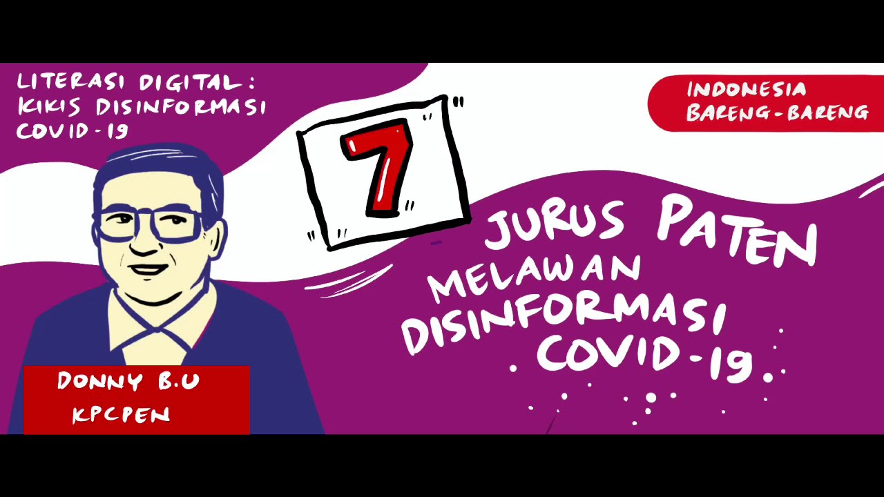 Melawan Hoaks COVID-19 - Donny B.U (Graphic Recording)