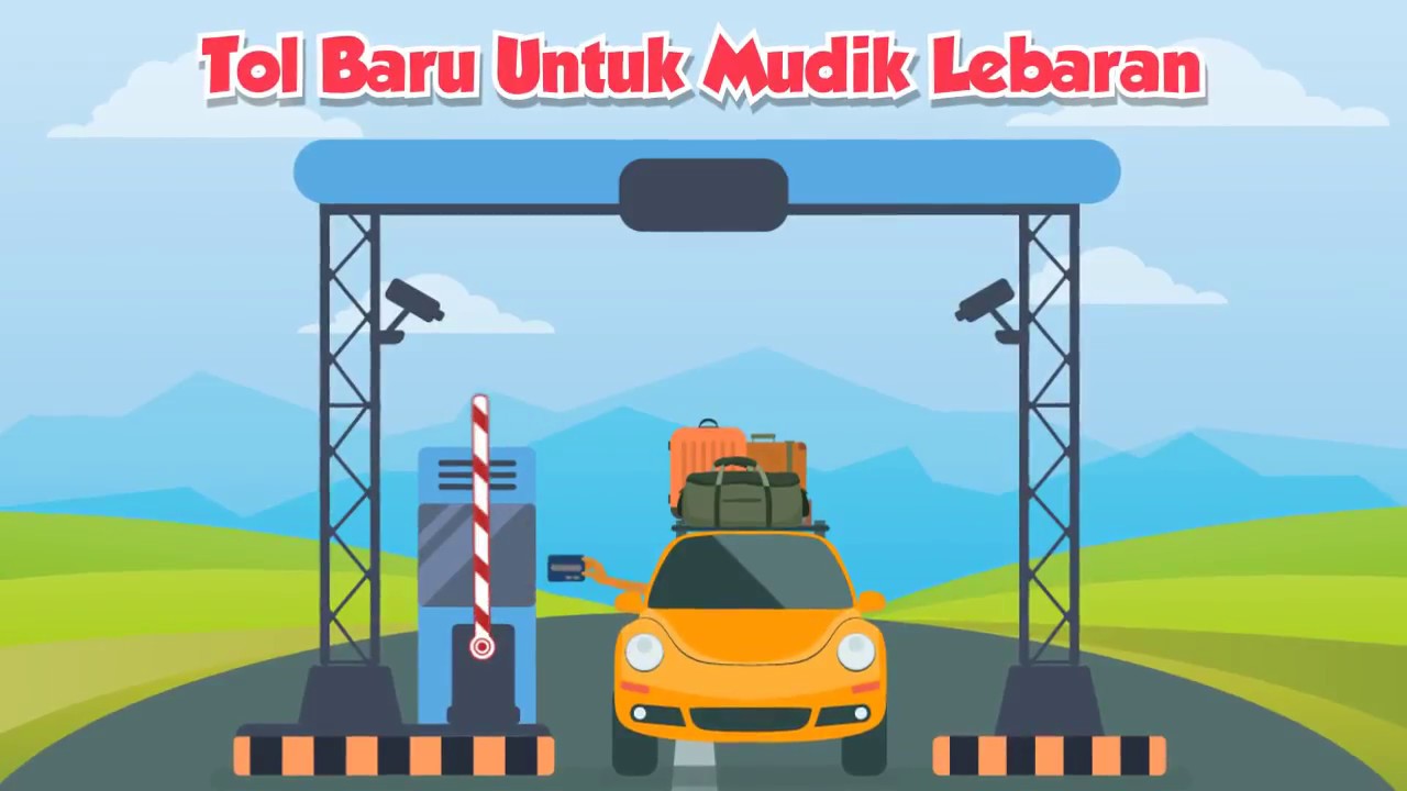 [Motion Grafis] Tol Baru Untuk Mudik Lebaran