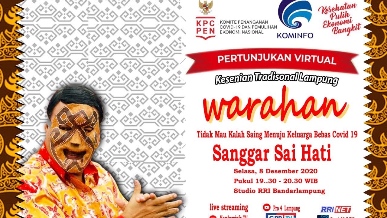 [Pertunjukan Virtual] Warahan - Sanggar Sai Hati