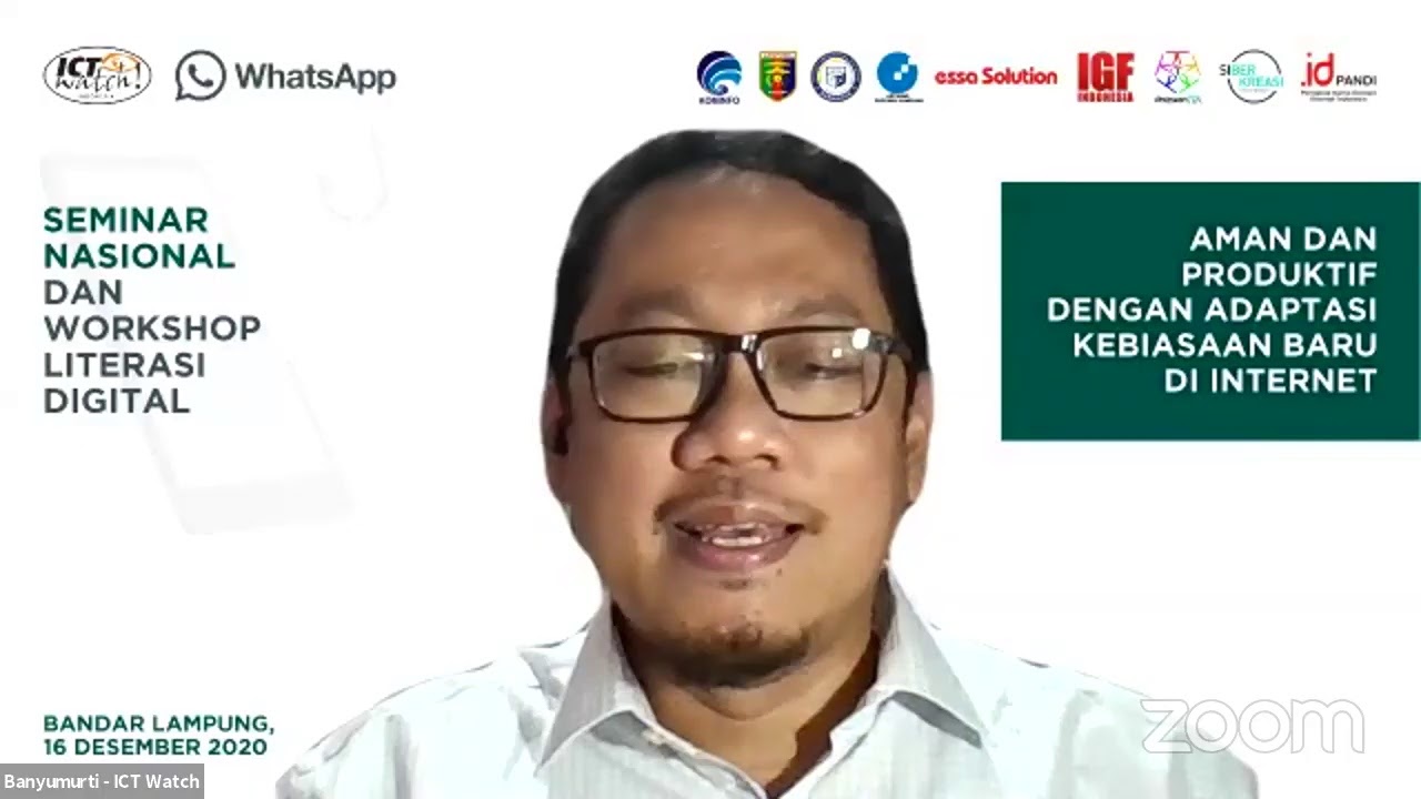 Seminar dan Edukasi Literasi Digital (Bandar Lampung)