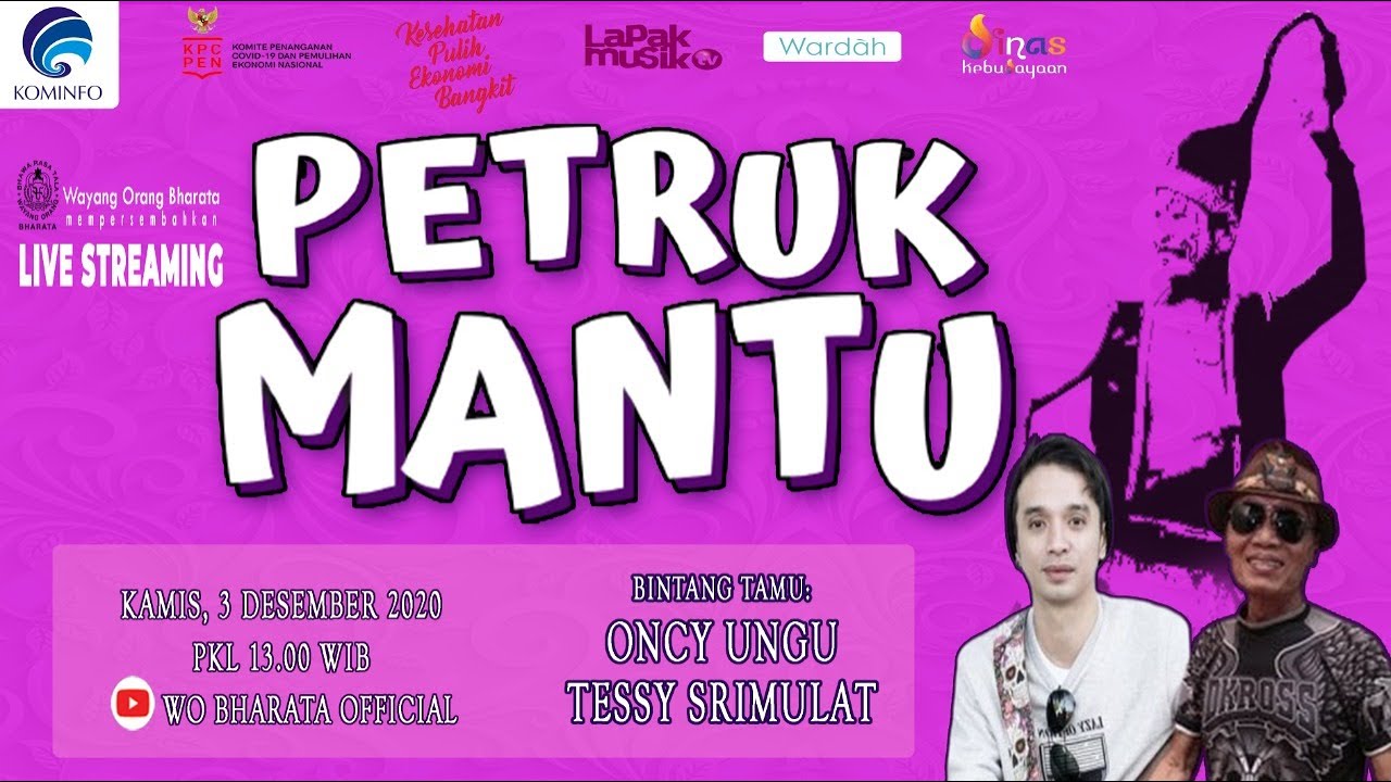 Wayang Orang Bharata - Petruk Mantu