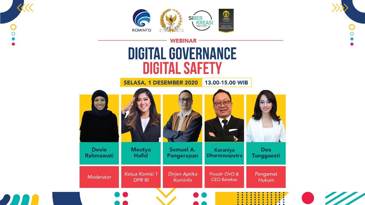 Webinar Literasi Digital “Digital Governance: Digital Safety”