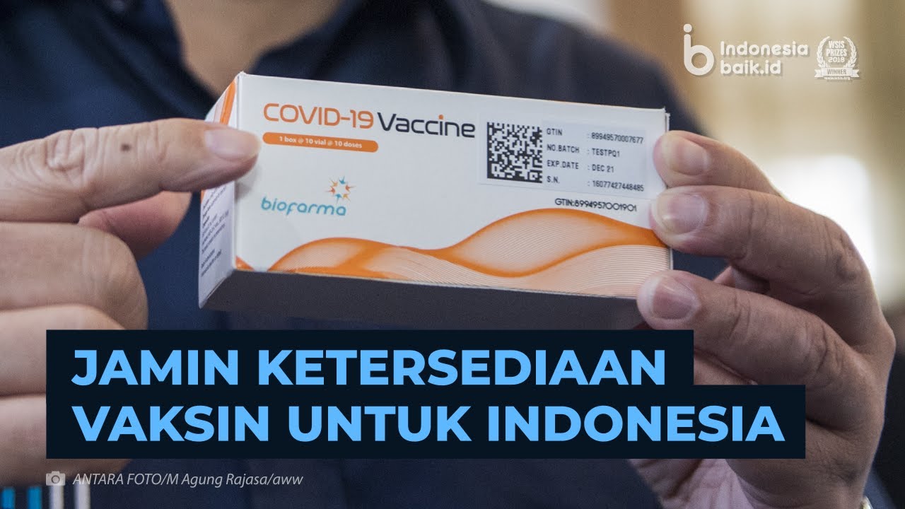 Jamin Ketersediaan Vaksin untuk Indonesia