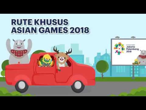 [Motion Grafis] Rute Khusus Asian Games 2018