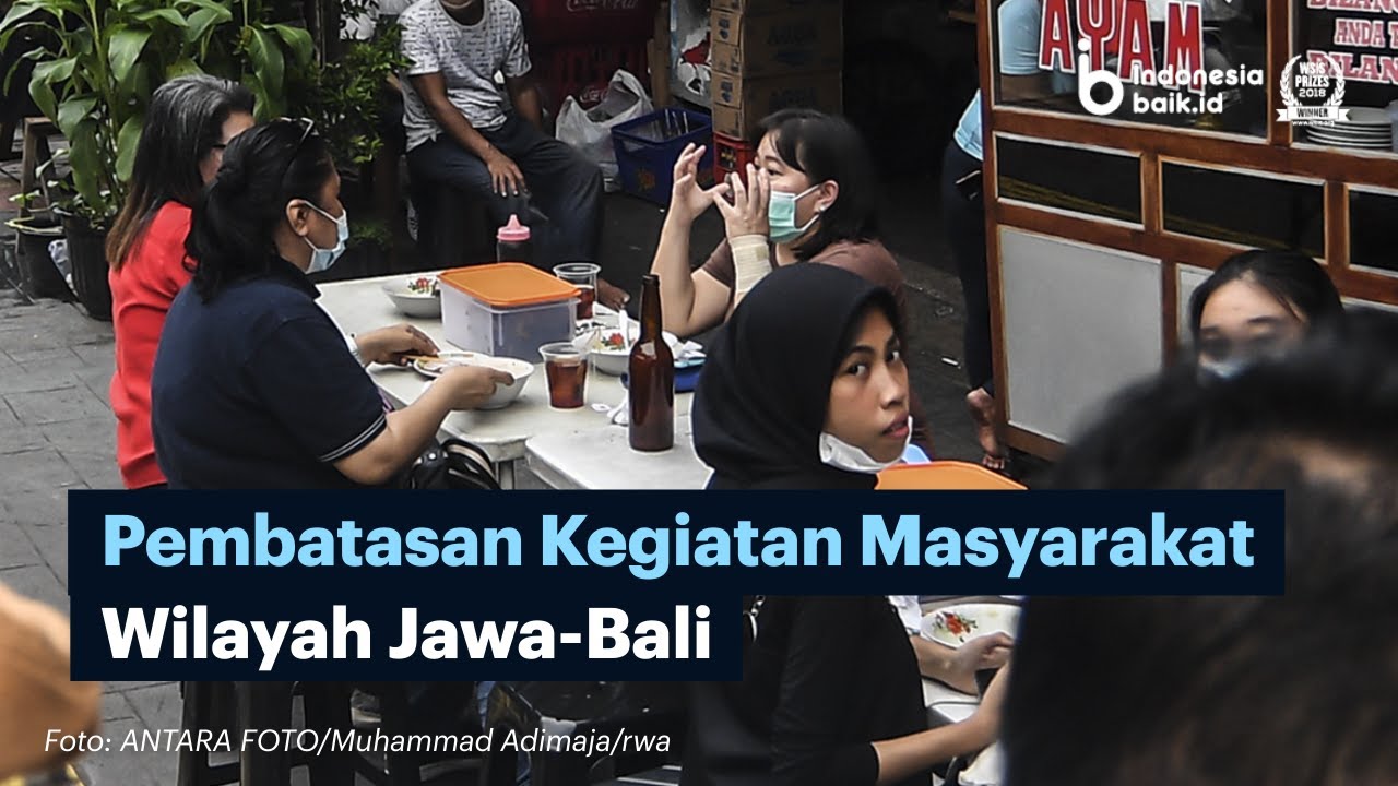 Pembatasan Kegiatan Masyarakat Wilayah Jawa-Bali