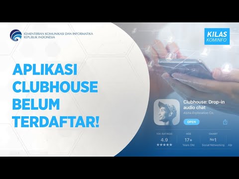 Aplikasi Clubhouse Belum Terdaftar!