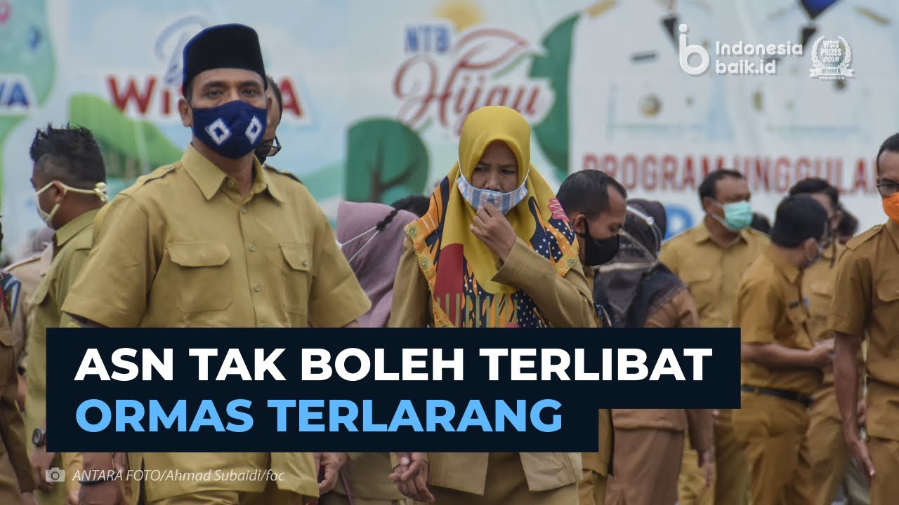 ASN Tidak Boleh Terlibat Ormas Terlarang