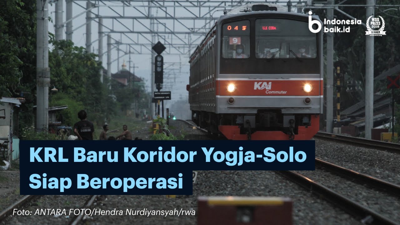 KRL Baru Koridor Yogya-Solo Siap Beroperasi