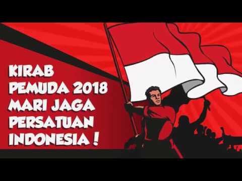 [Motion Grafis] Kirab Pemuda 2018  Mari Jaga Persatuan Indonesia!